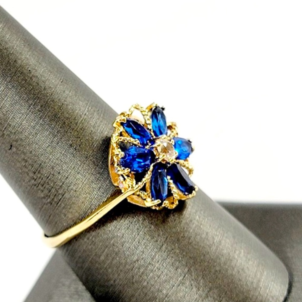 10k Solid Yellow Gold ✨Spinel ✨Quartz Ring
